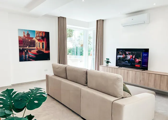 Modern Escape In St Julian W Pool By Arcocollection Villa San Julián