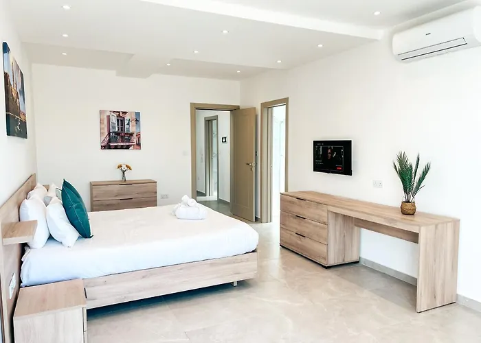 Modern Escape In St Julian W Pool By Arcocollection Villa